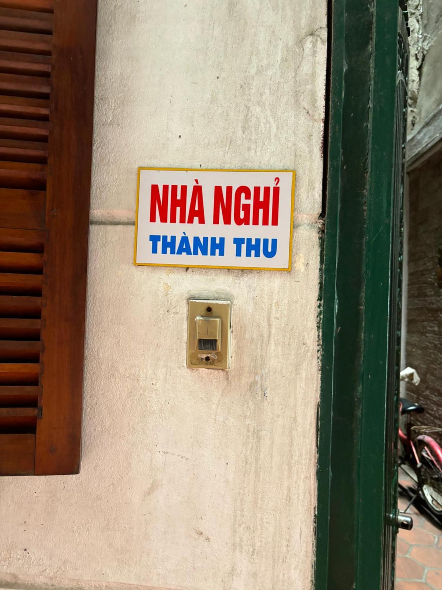 Nha Nghi Thanh Thu 하노이 외부 사진